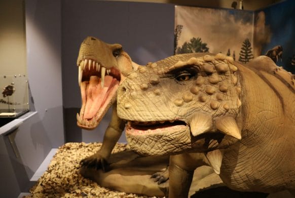Amazing animatronics bring Permian Monsters back to life at the Horniman